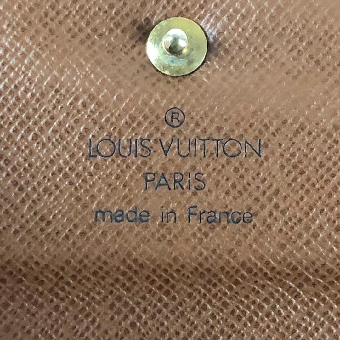 LOUIS VUITTON ルイヴィトン エテュイパピエ モノグラム 三つ折り財