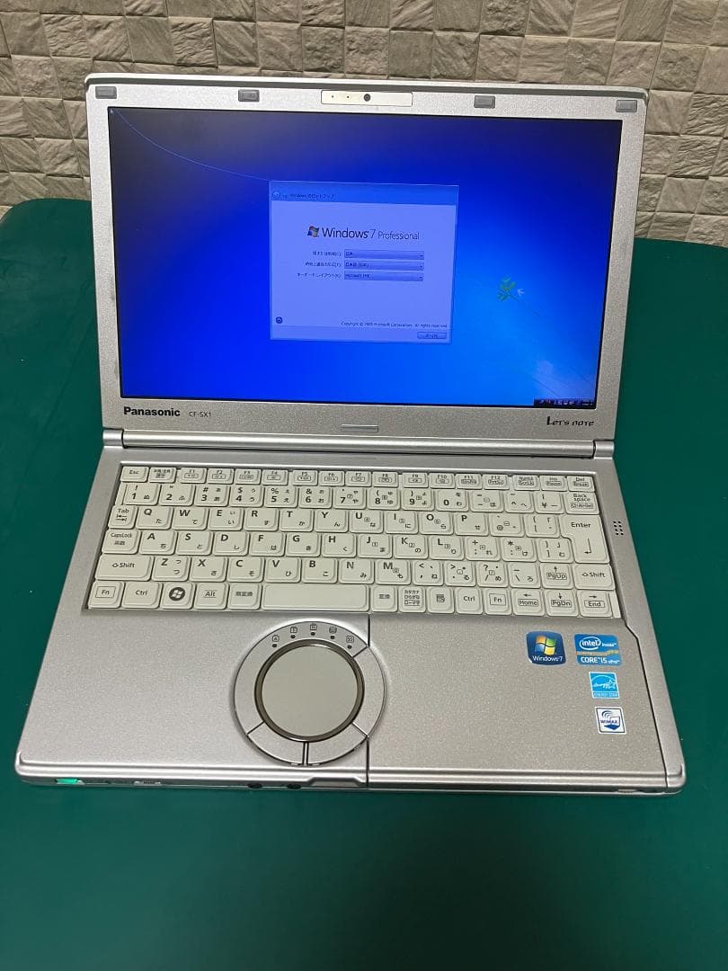 パソコン Let's note CF-SX1　Windows 7