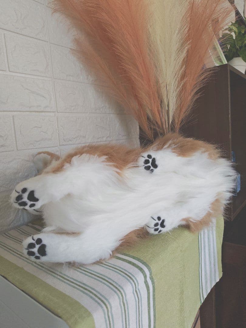 犬のぬいぐるみ