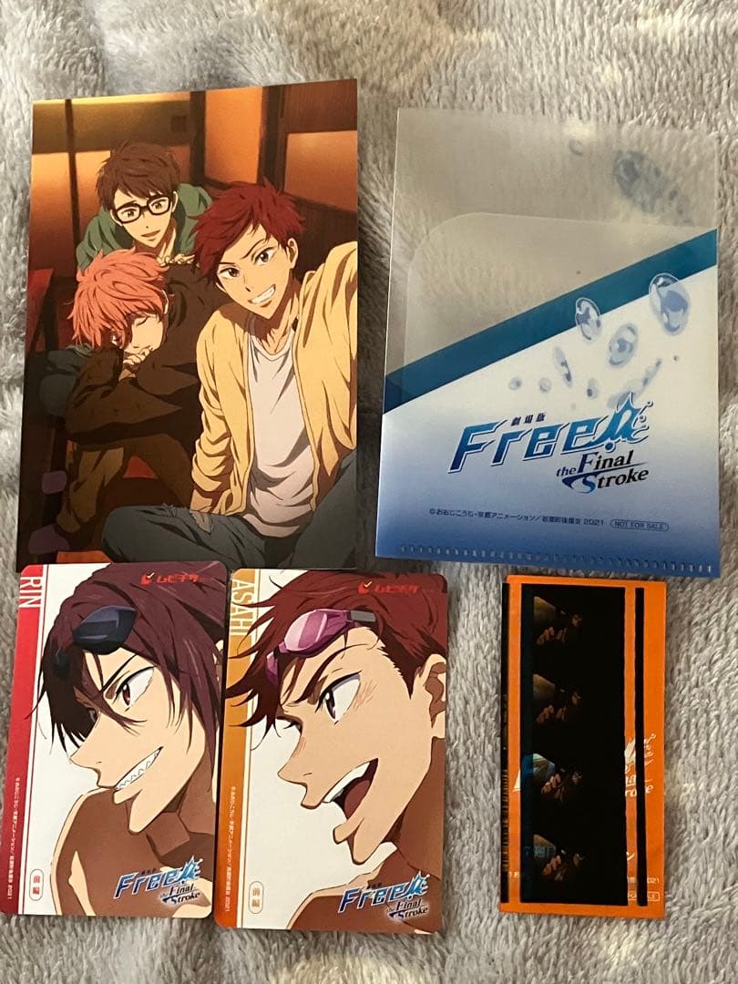 Free! クリアファイル　46枚　入場特典色紙14枚セット