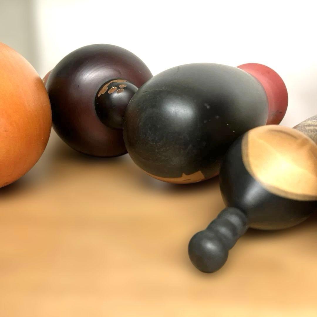 J*h様 創作こけし　豊楽　正楽　卯三郎　快平　まさし作　等