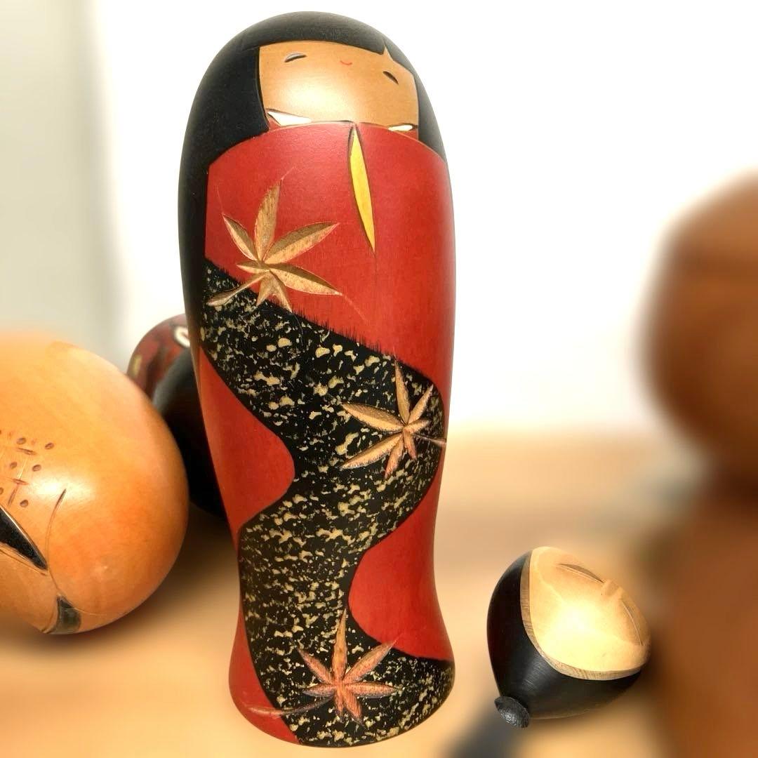 J*h様 創作こけし　豊楽　正楽　卯三郎　快平　まさし作　等