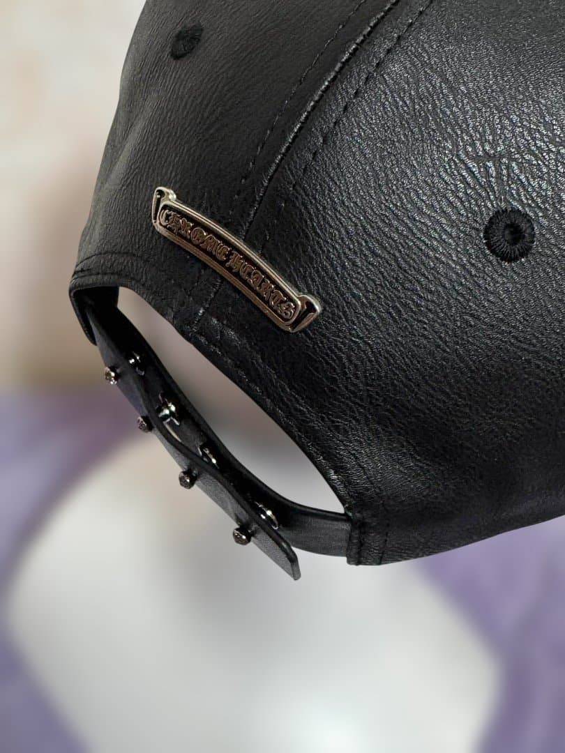 chromeheartsssローリング・ストーンズ レザーキャップ