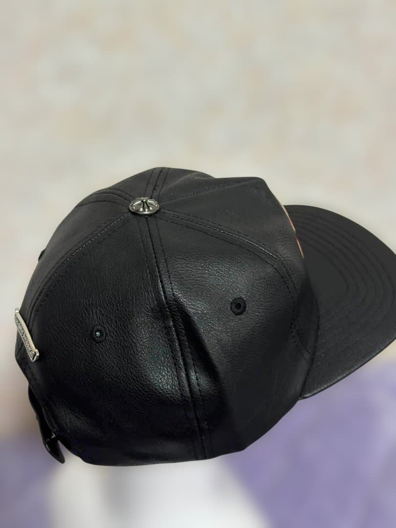 chromeheartsssローリング・ストーンズ レザーキャップ