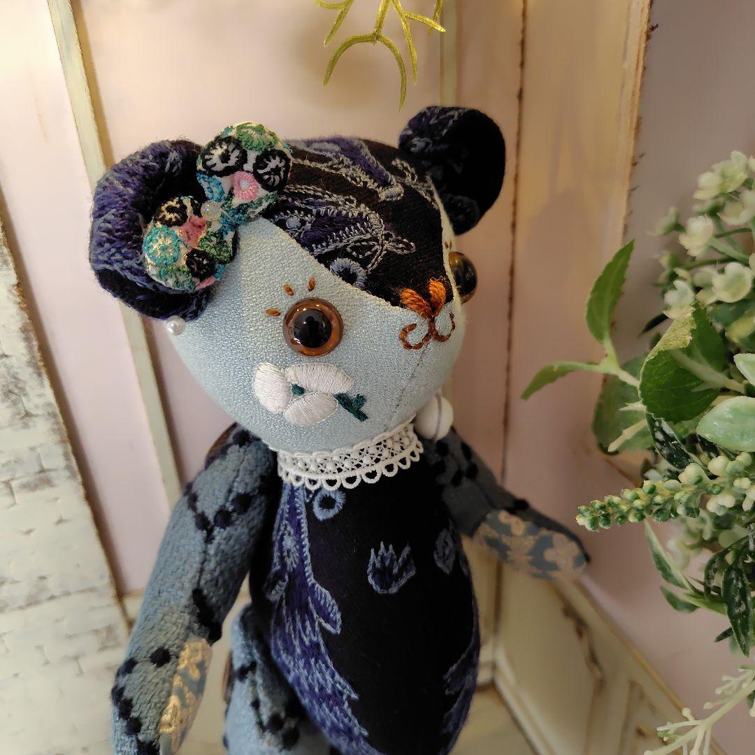 梅*様 【オークションです】ミナペルホネン＊ハンドメイド＊ぬいぐるみ＊テディベア