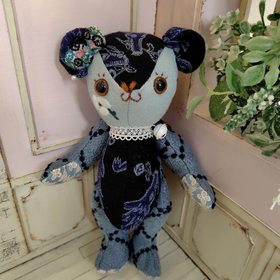 梅*様 【オークションです】ミナペルホネン＊ハンドメイド＊ぬいぐるみ＊テディベア