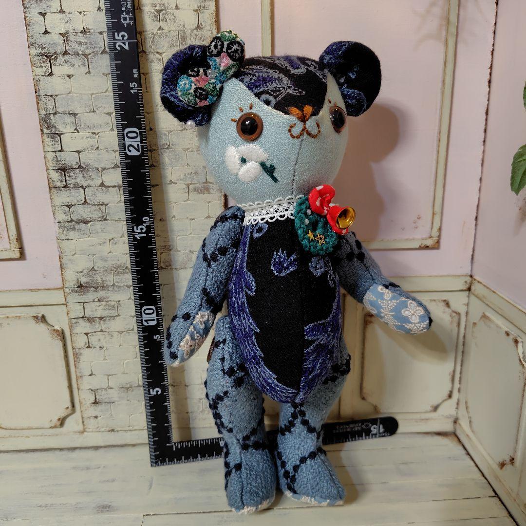 梅*様 【オークションです】ミナペルホネン＊ハンドメイド＊ぬいぐるみ＊テディベア