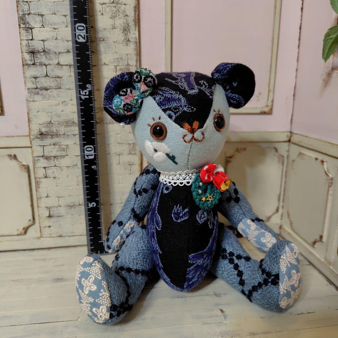 梅*様 【オークションです】ミナペルホネン＊ハンドメイド＊ぬいぐるみ＊テディベア