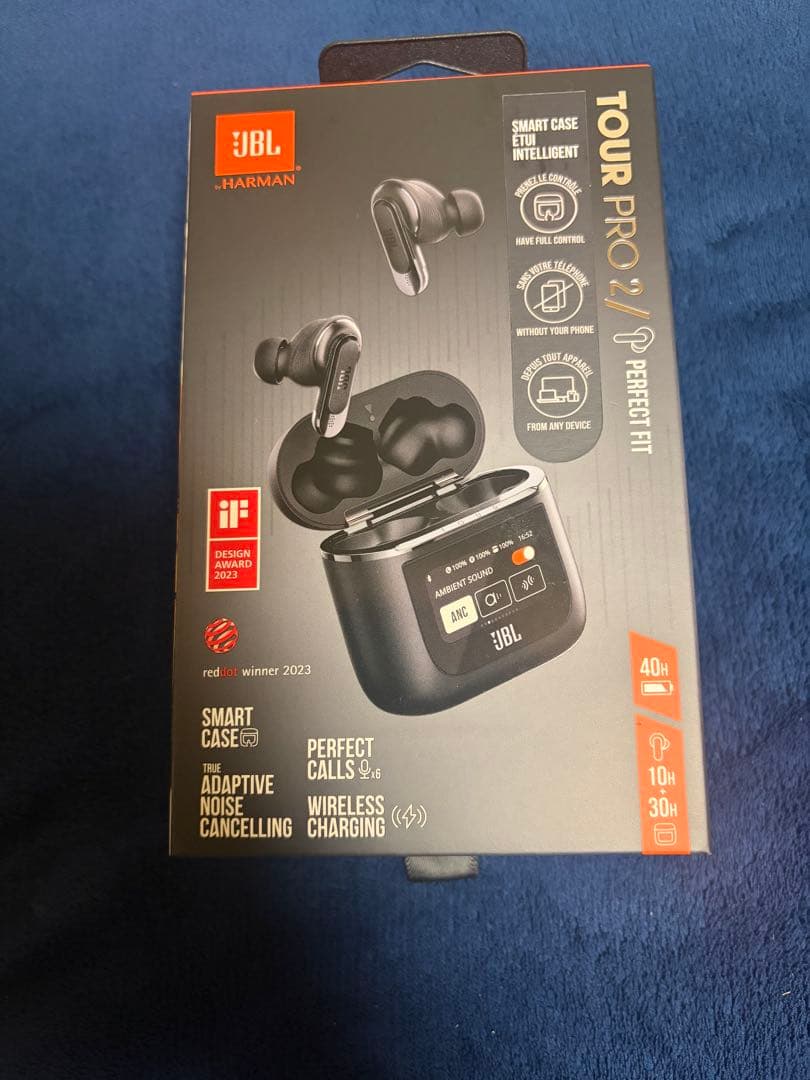 新品未開封JBL TOUR PRO２ワイヤレスイヤホン