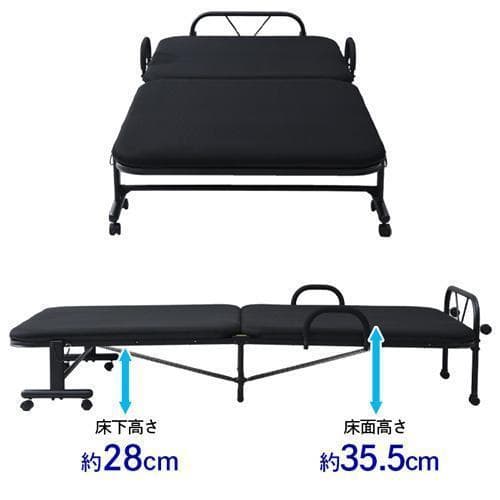 ‼️送料込み‼️2〜4日後 納品 美品 折りたたみベッド シングル 完成品