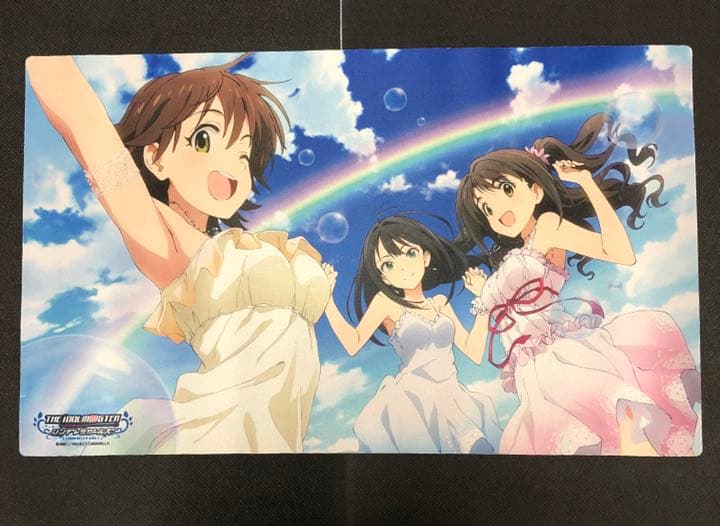 アイドルマスター プレイマット 島村卯月 渋谷凛 本田未央 卯月 凛 アイマス