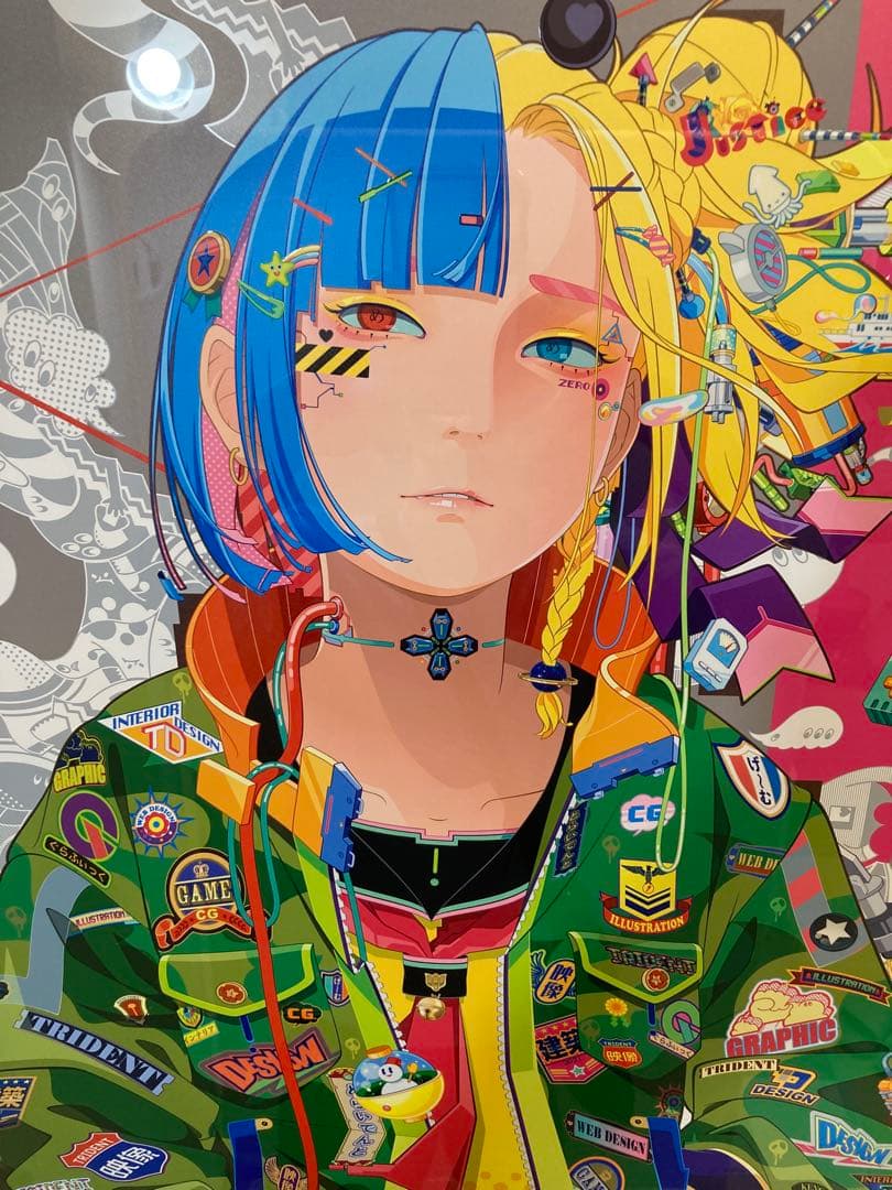 新品 アールビバン版画 MITSUME ミツメ ⽣成/選定/嵌合 アート