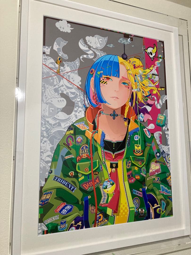 新品 アールビバン版画 MITSUME ミツメ ⽣成/選定/嵌合 アート