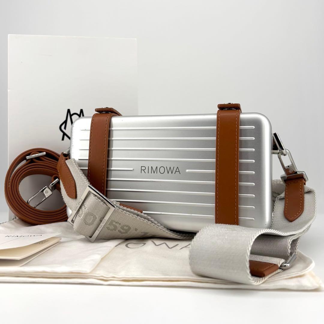 RIMOWA リモワ クロスボディバッグ ショルダー シルバー