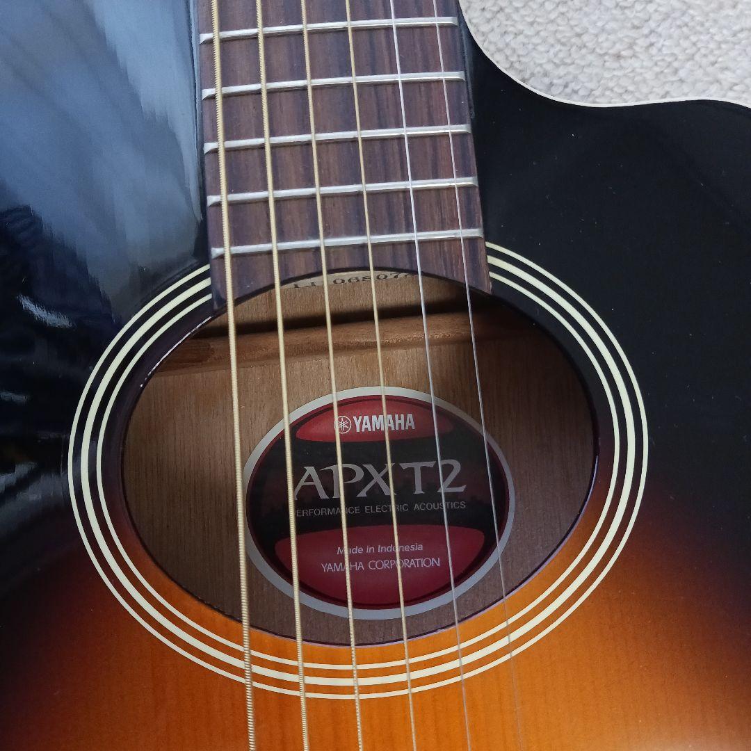 Yamaha Apxt2 エレアコ　 ミニギター用ケース付き　ペグ交換済み