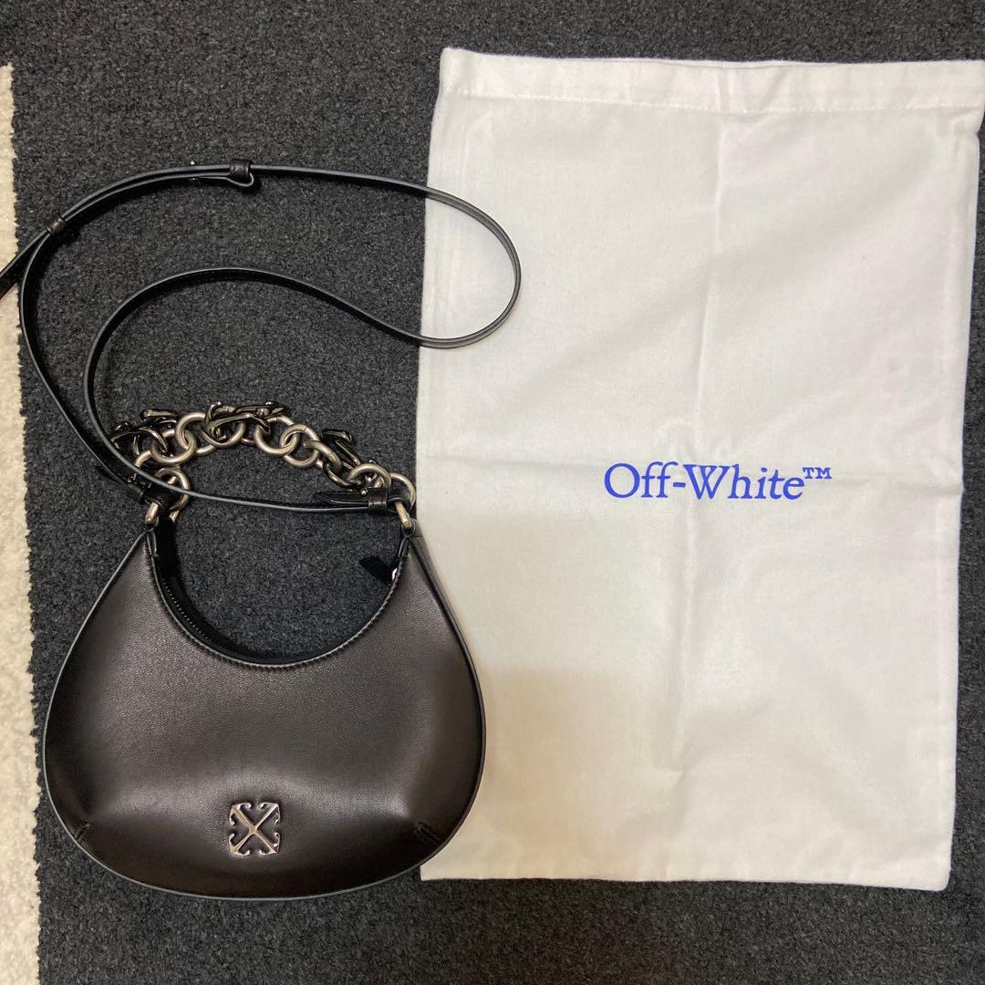 off-white hemisphereバッグ オフホワイト　ショルダーバッグ