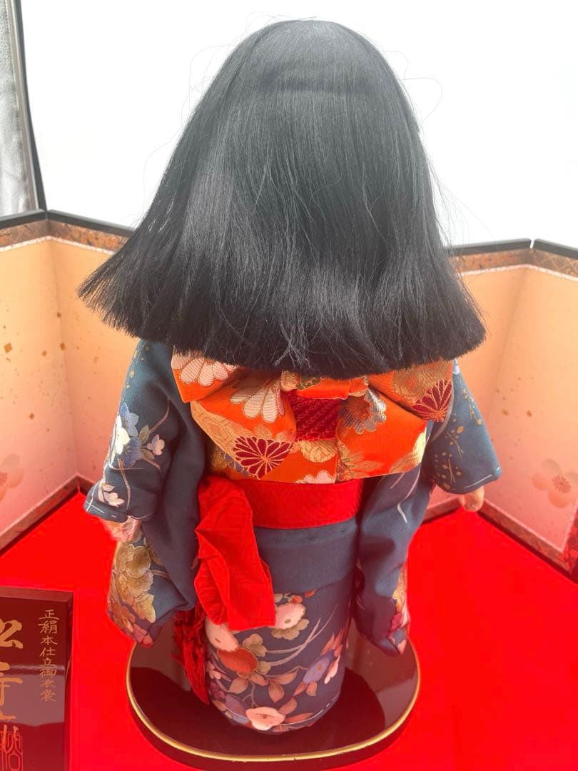 ［在庫処分品］松寿作　市松人形 ⭐️浪花いちまさん　未使用　高級