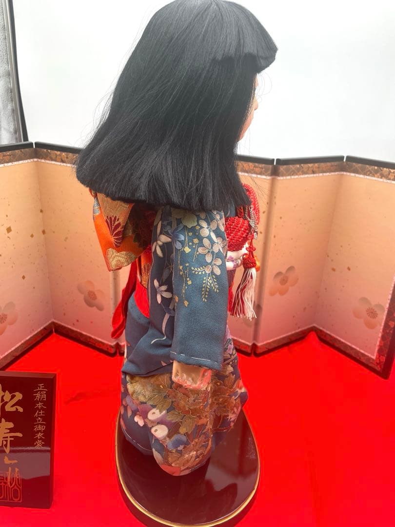 ［在庫処分品］松寿作　市松人形 ⭐️浪花いちまさん　未使用　高級