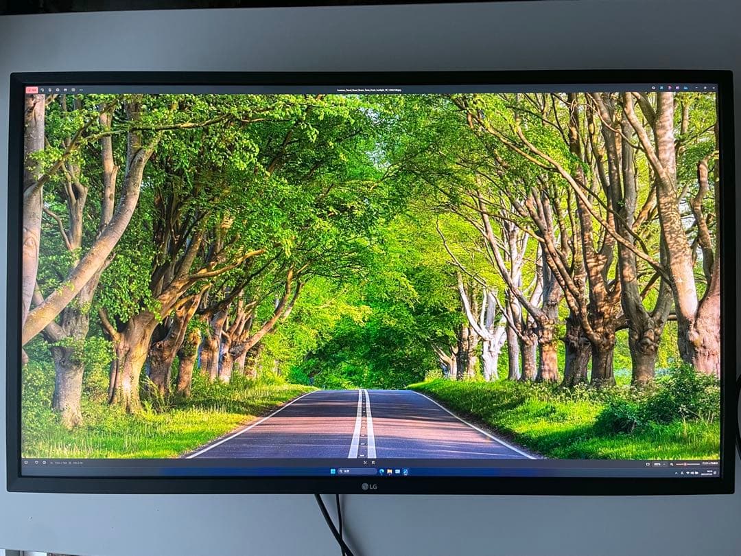 【美品】4K 32インチ LG 32UK550-B