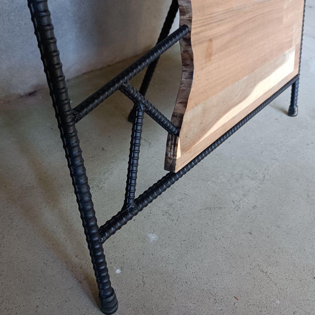 【特別価格】アイアン木目ロースタンドサイン　店舗用看板