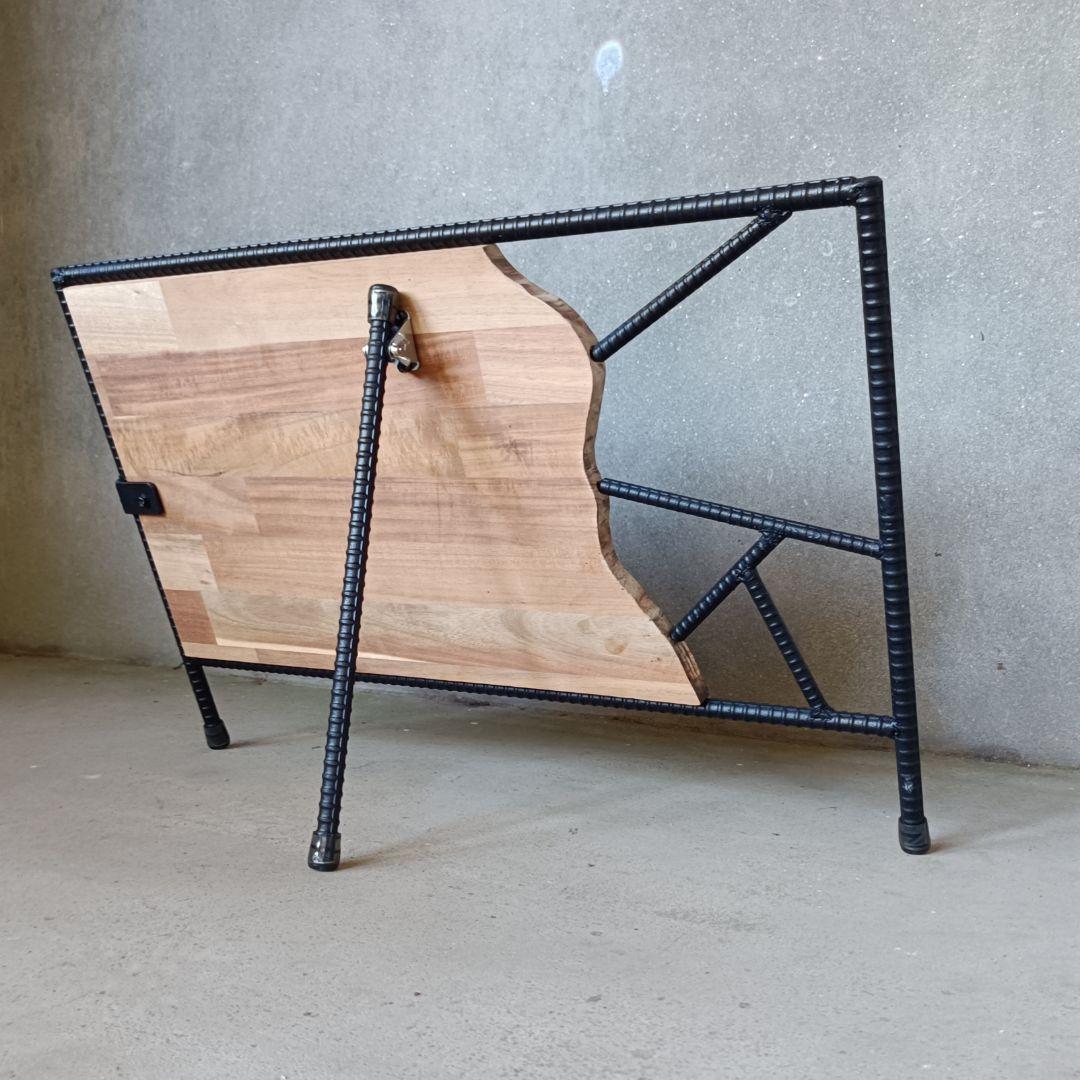 【特別価格】アイアン木目ロースタンドサイン　店舗用看板