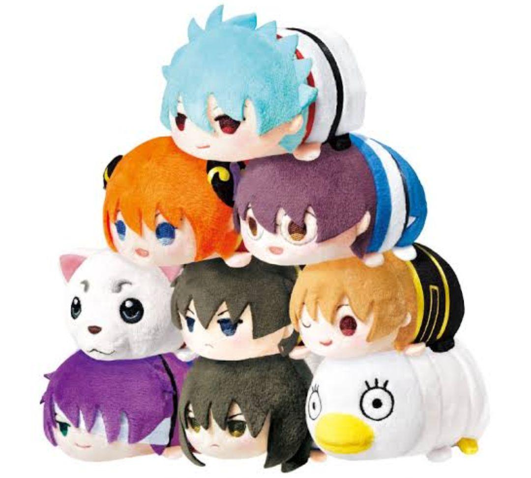 銀魂　もちもちマスコット　ぬいぐるみ　銀時　土方　沖田　202407202350