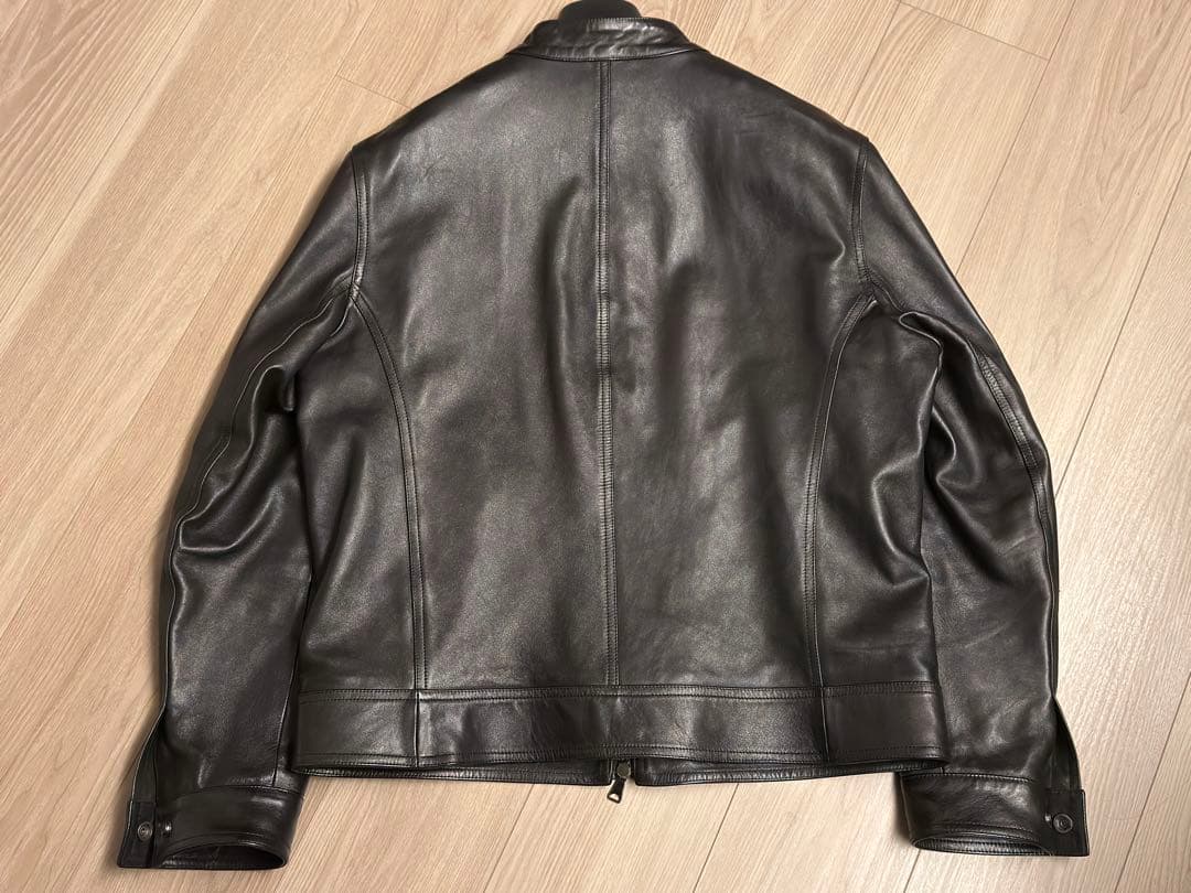 EMMETI JURI エンメティ　ラムレザーシングルライダース 54