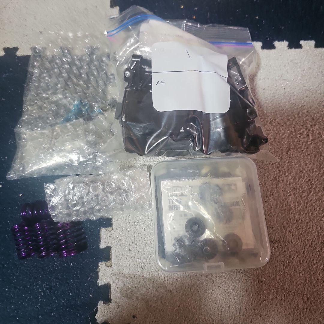 タミヤTT02フルカスタムメカ付き。送信機受信機レス