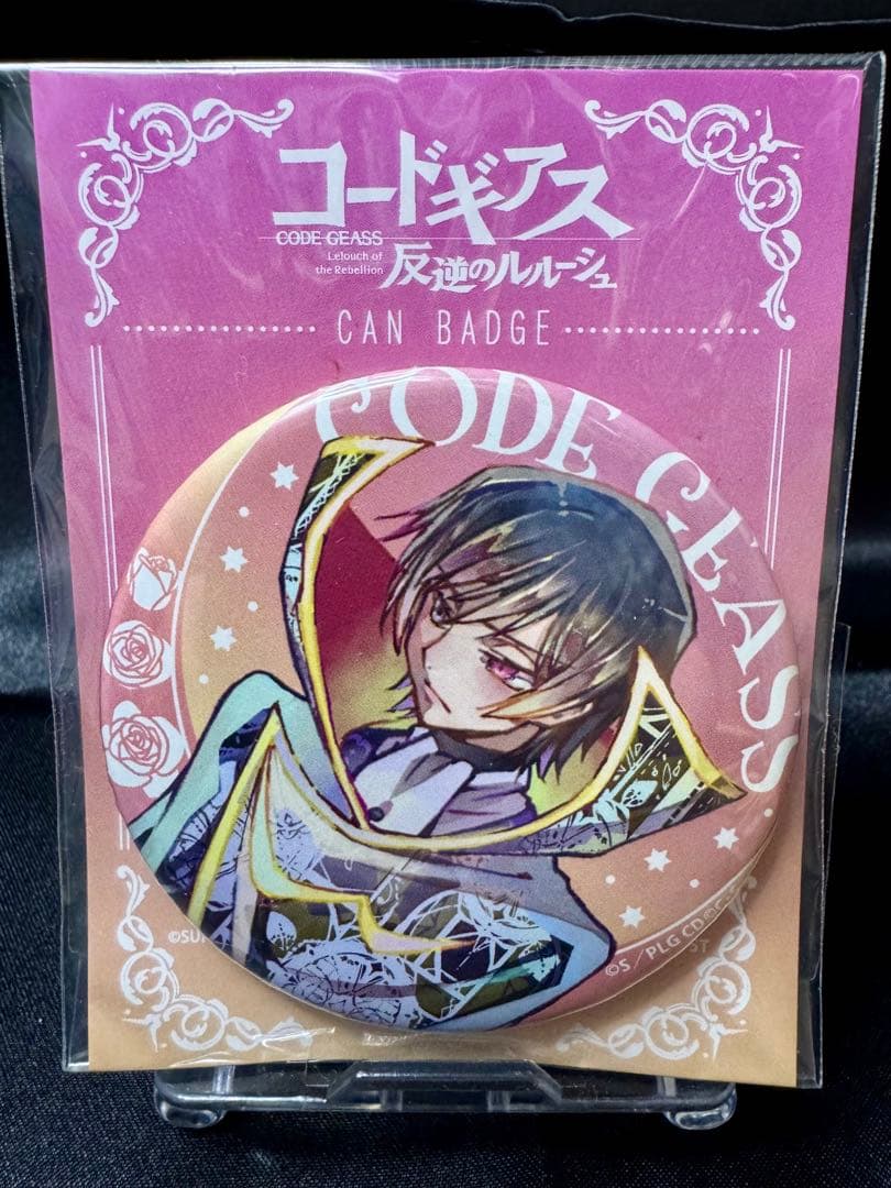 コードギアス　缶バッジ　ルルーシュ　PALE TONE