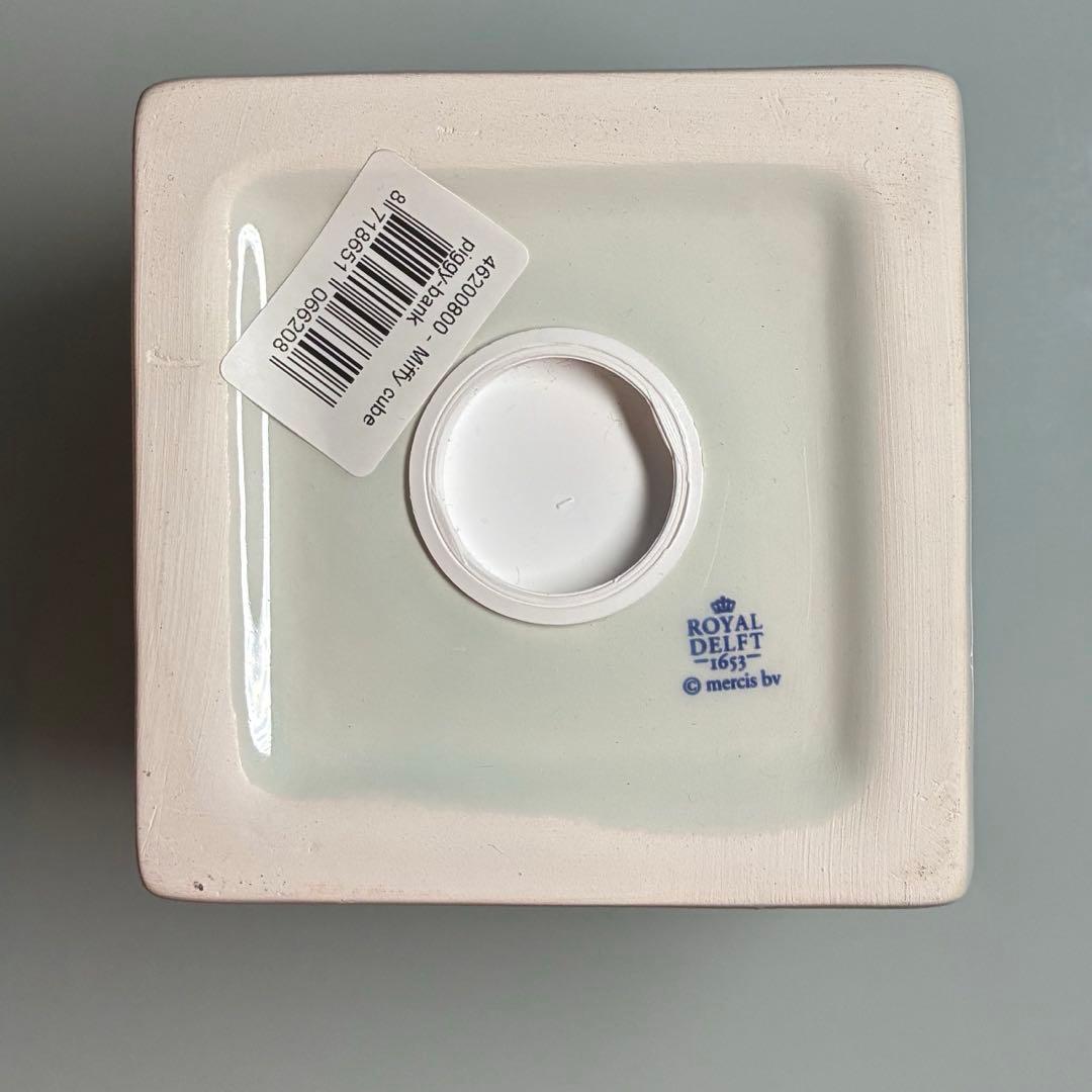 ミッフィー　ロイヤルデルフトの貯金箱　ショッピングバッグセット　オランダ