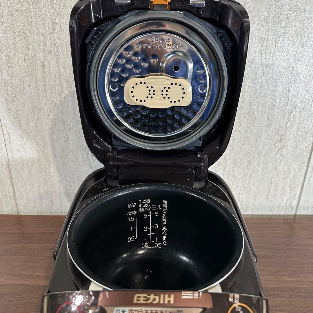 象印 圧力IH炊飯ジャー　炊飯器　NW-TA10　ダークブラウン