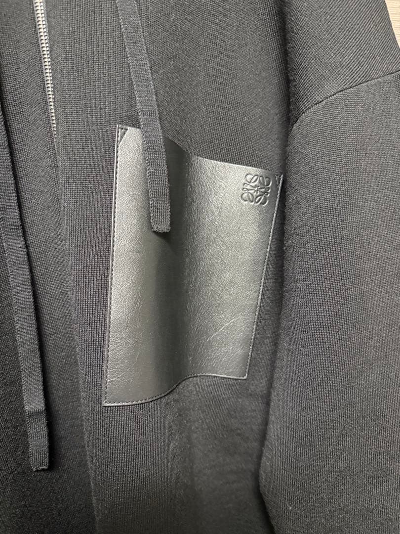 LOEWE ジップアップ フーディー（ウール）