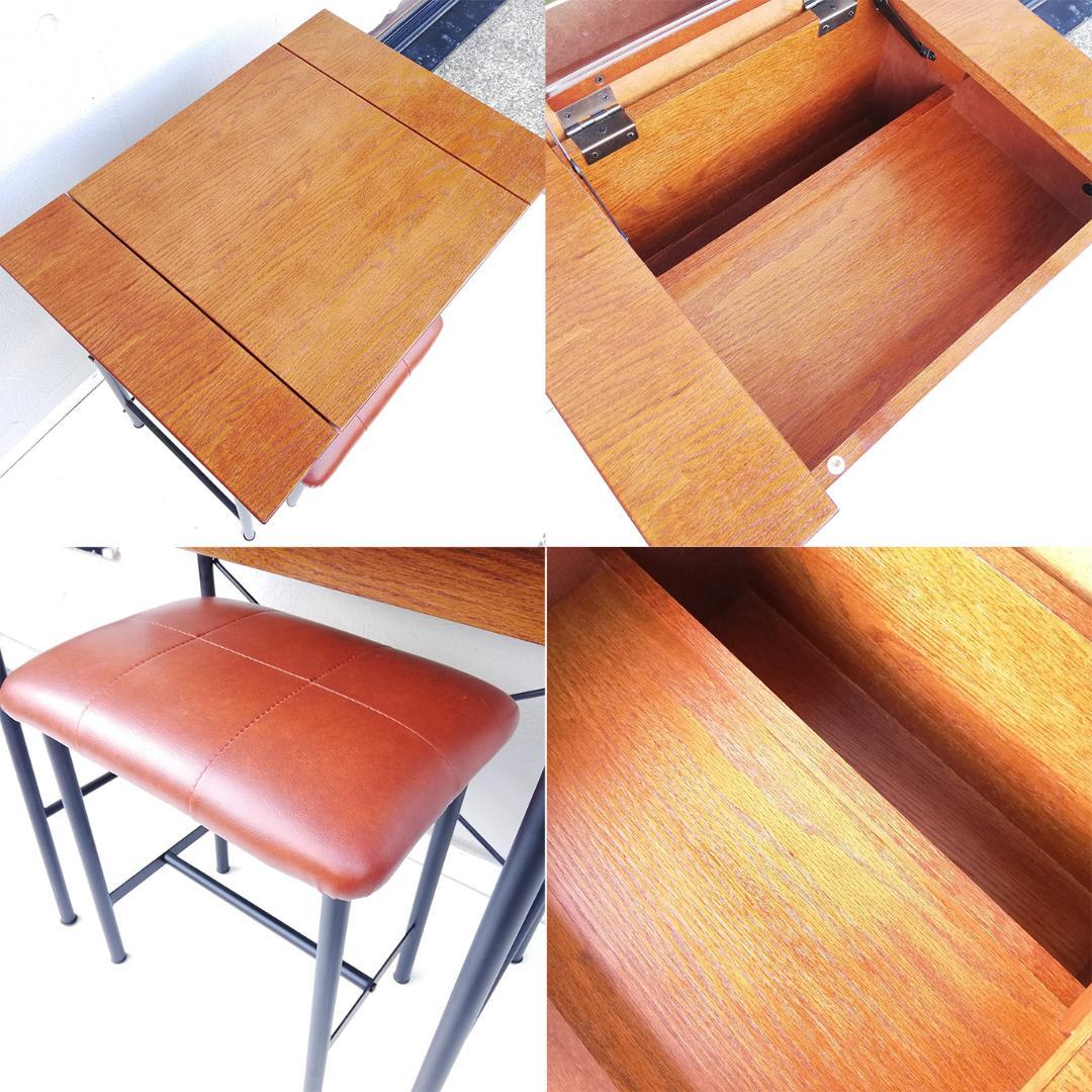 ぽよ niko and... ドレッサー スツール付き