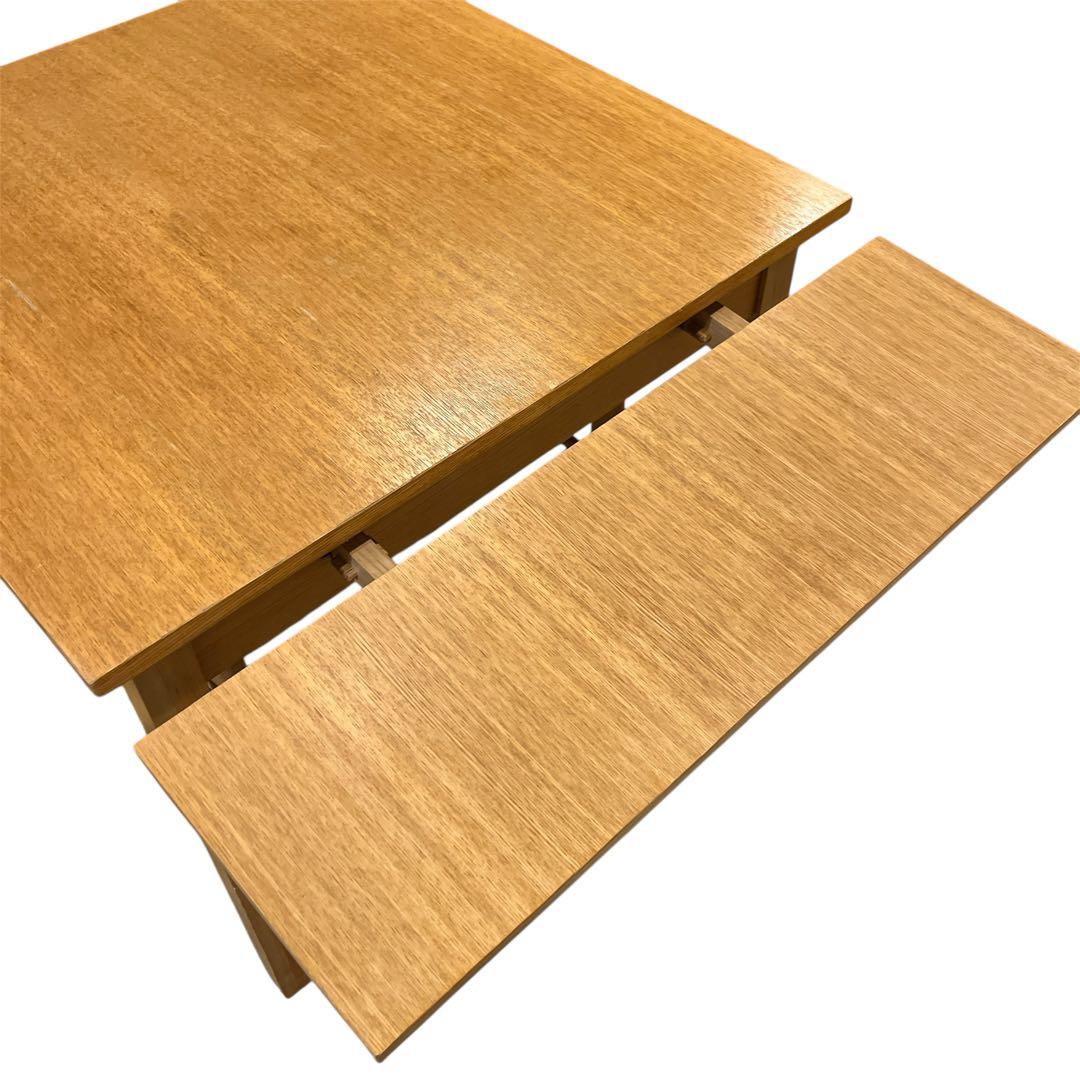 無印良品　エクステンションテーブル　80(130)×80×72