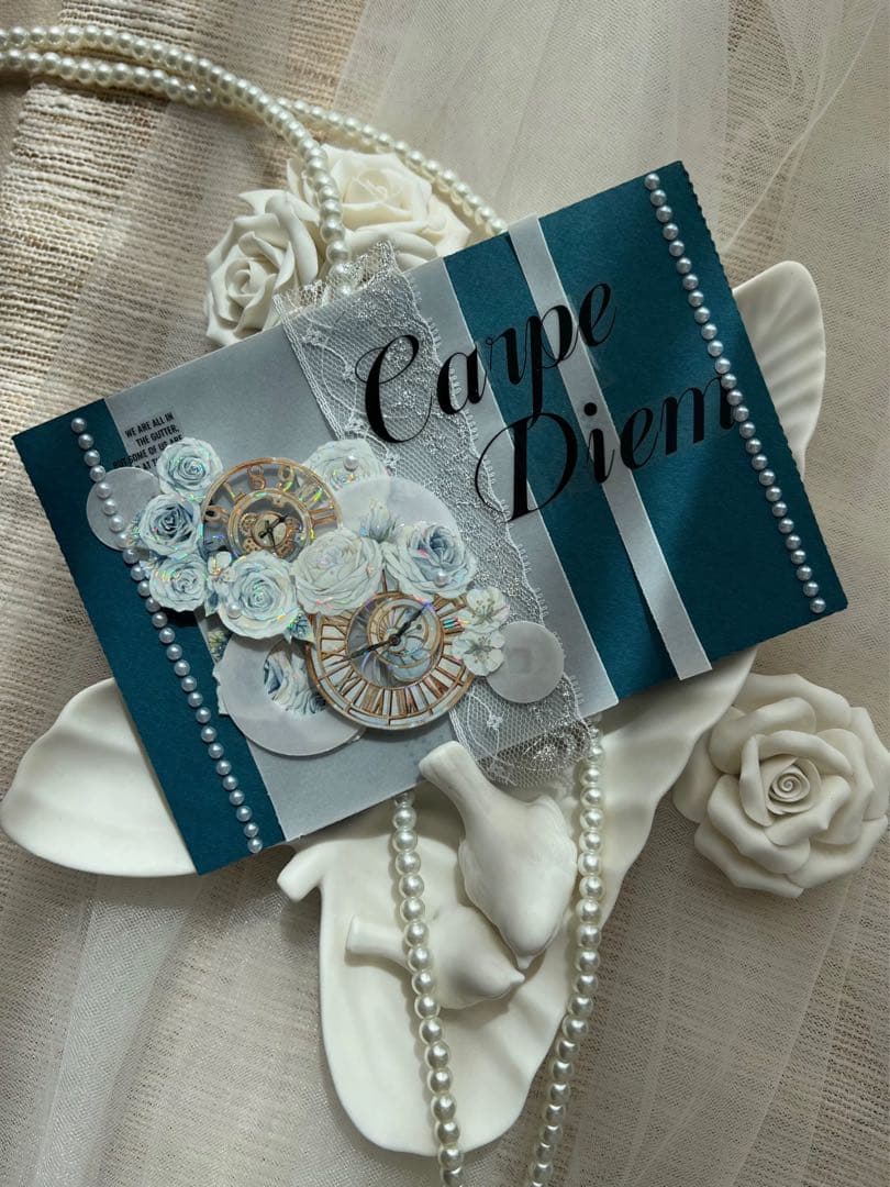 筠水阁文创《冷调回忆》海外マスキングテープ　マステ 【2182】