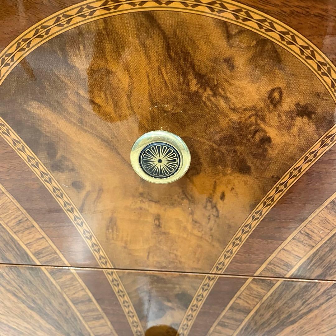 【美品】イタリア製 サルタレッリ 象嵌 サイドチェスト 高級インテリア 収納