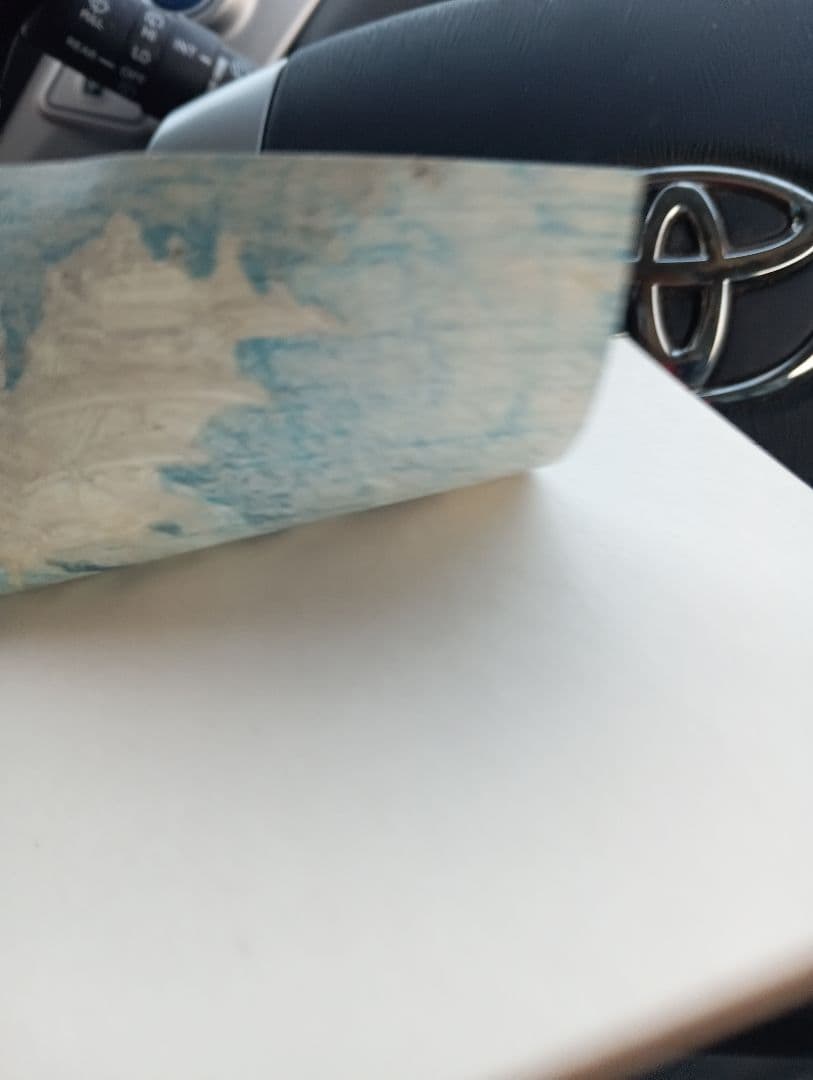 城　木版画 風景 青色系 建築　戦前