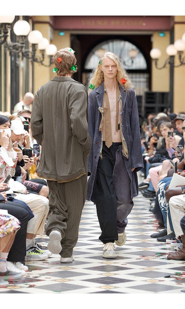 メゾンミハラヤスヒロ　ヴィンテージウール　サルエルパンツ　44