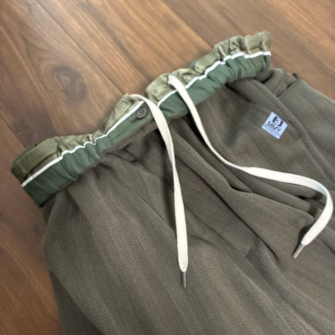 メゾンミハラヤスヒロ　ヴィンテージウール　サルエルパンツ　44