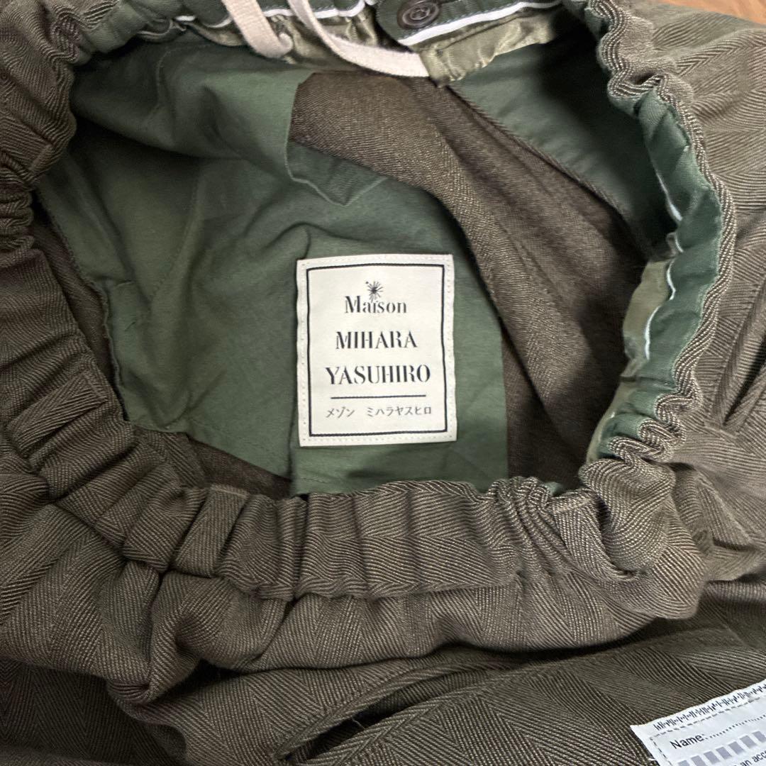 メゾンミハラヤスヒロ　ヴィンテージウール　サルエルパンツ　44