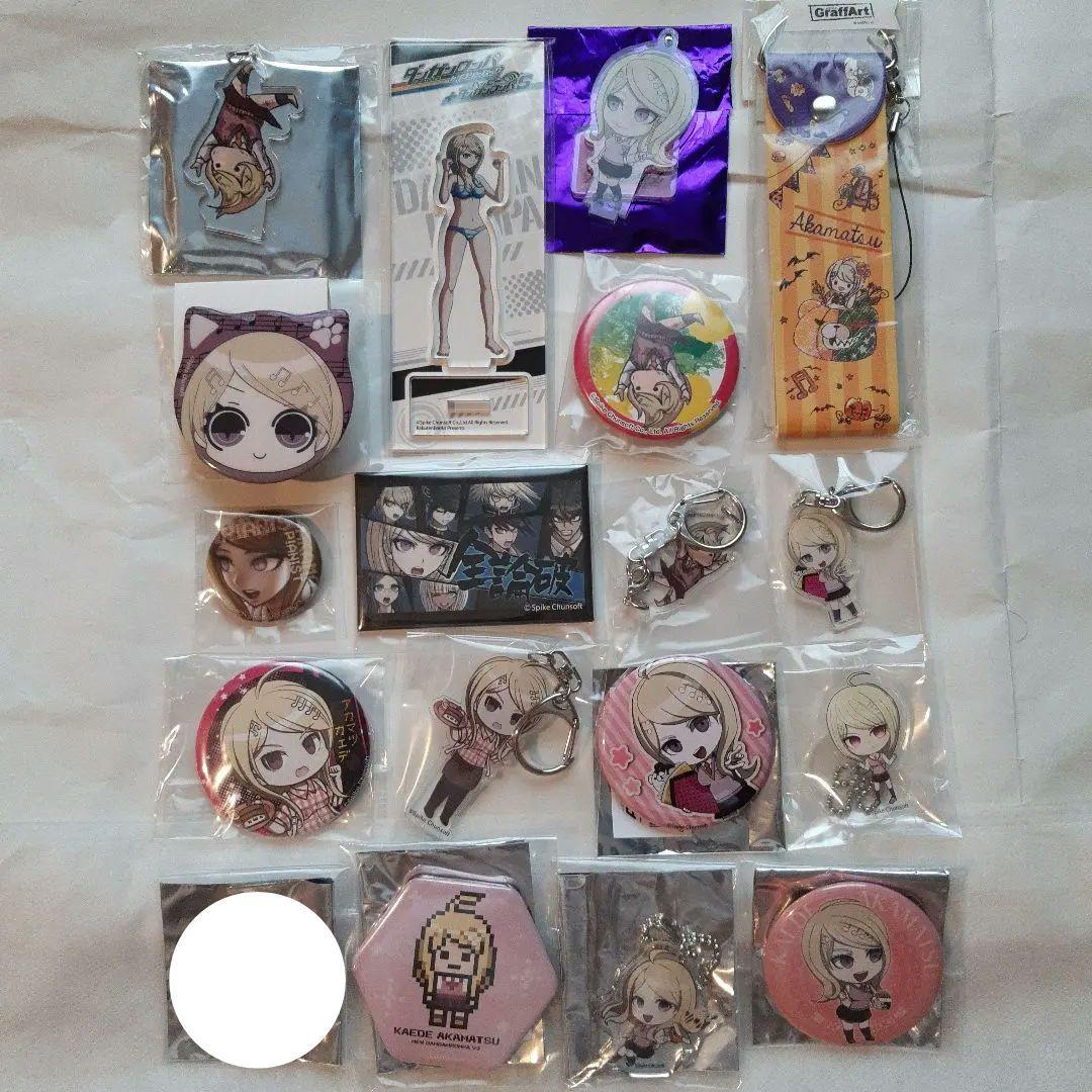 ダンガンロンパ　V3　赤松楓　18点セット　けもみみ　反論　缶バッジ等