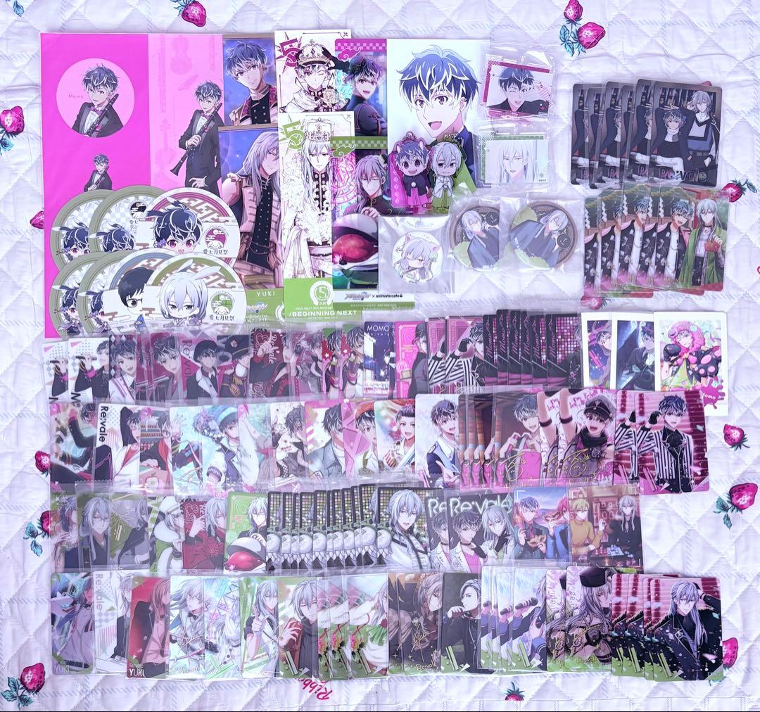 【Re:vale グッズセット】百 千 アイナナ 缶バッジ カード