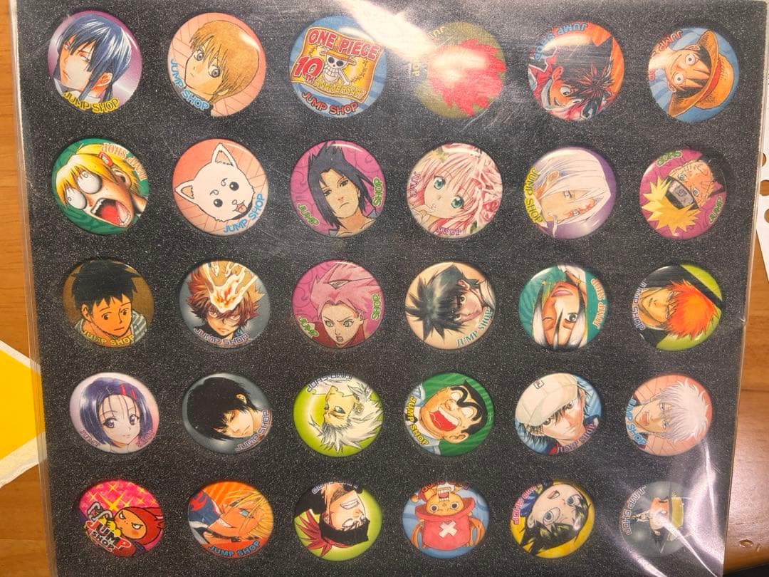 激レア　フルコンプ　ジャンプショップ2007缶バッジ