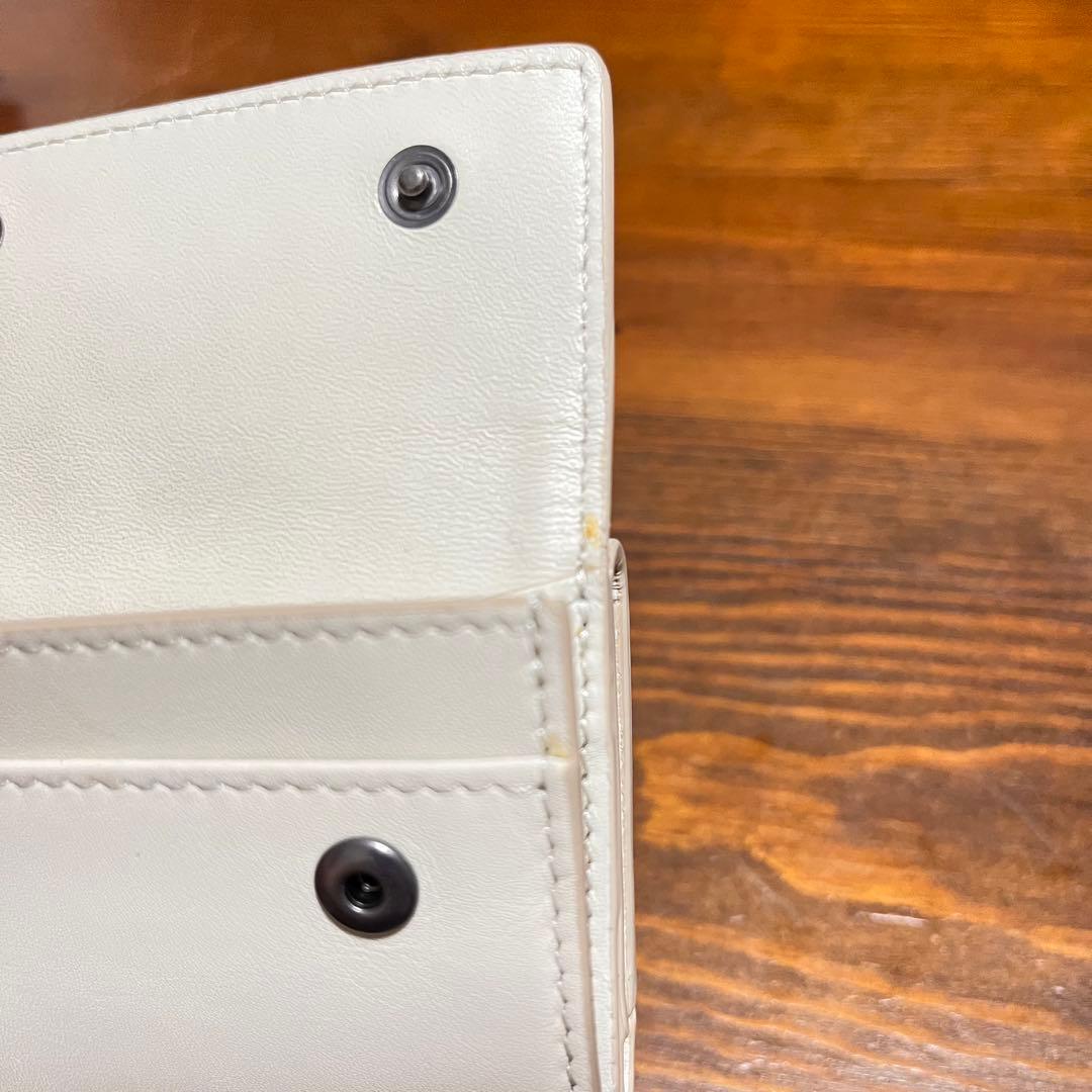 桃*郎様 BRUNELLO CUCINELLI 三つ折り財布 ホワイト