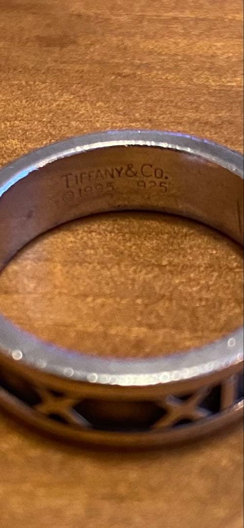 ティファニー アトラスリング ナローシルバー 925 1995