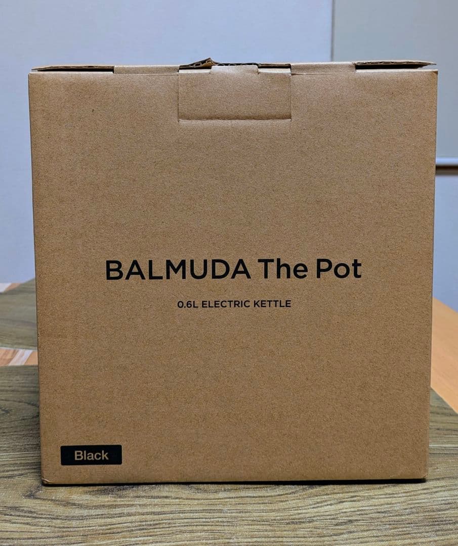 【新品・未使用】バルミューダ ザ ポット ブラック