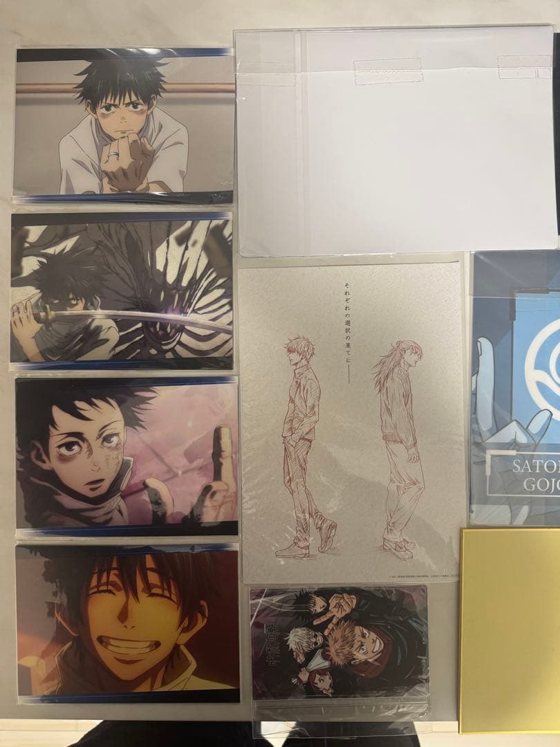 【呪術廻戦】まとめ売りアクスタ、ポスカ、フィギュア、シールなど