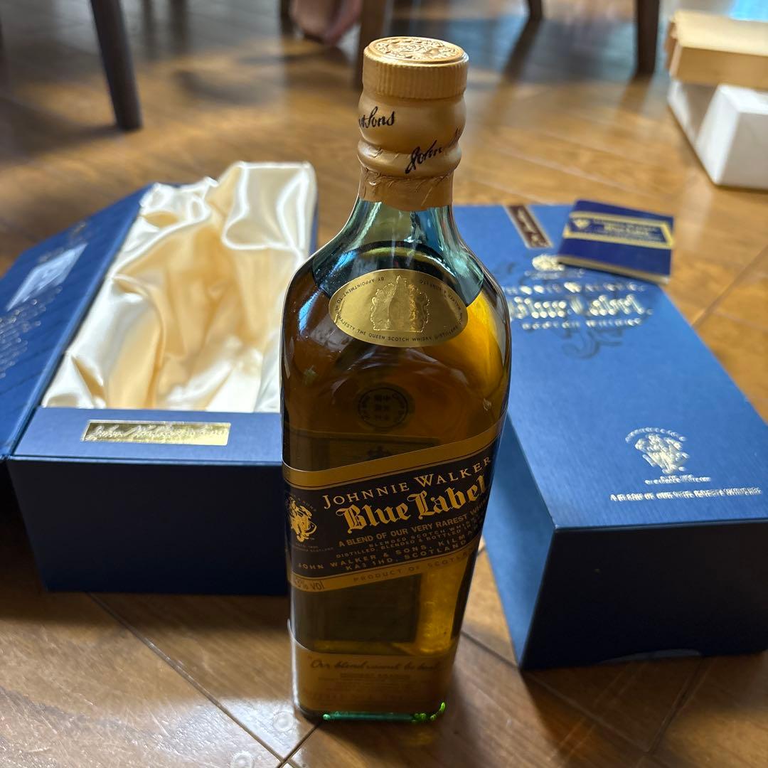 【未開栓】ジョニーウォーカー JOHNNIE WALKER ブルーラベル