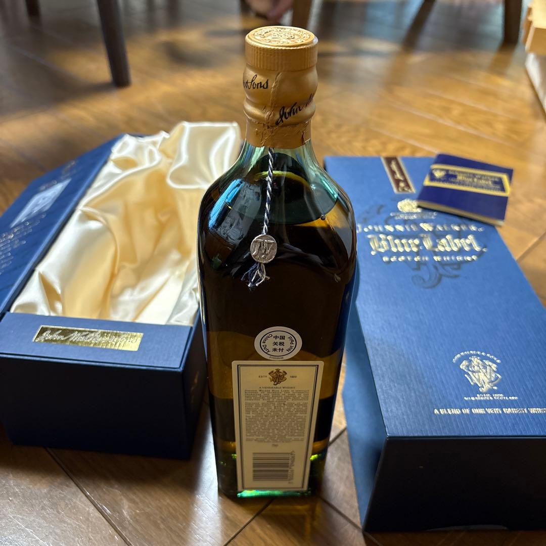 【未開栓】ジョニーウォーカー JOHNNIE WALKER ブルーラベル