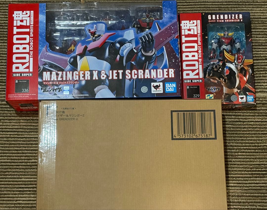 ROBOT魂 UFOロボグレンダイザーU 3種セット　新品